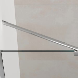 Brazo de Ducha Angular 45º – Cromo | GME