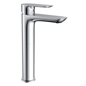 Grifo Monomando Cano Alto para Lavabo Cromo