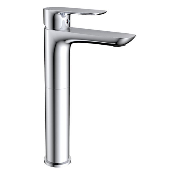 Grifo Monomando Cano Alto para Lavabo Cromo