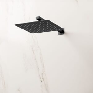 Rociador Cuadrado Extraplano GME 25x25 cm - Negro