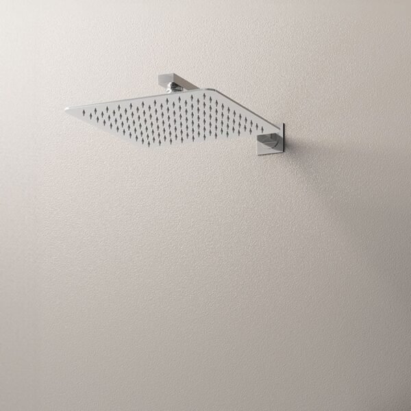 Brazo a Pared para Rociador Cuadrado GME - Cromo - Imagen 2
